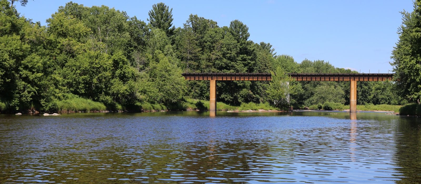 Jump River State Highway 73 to Sheldon Rusk County Wisconsin Rusk