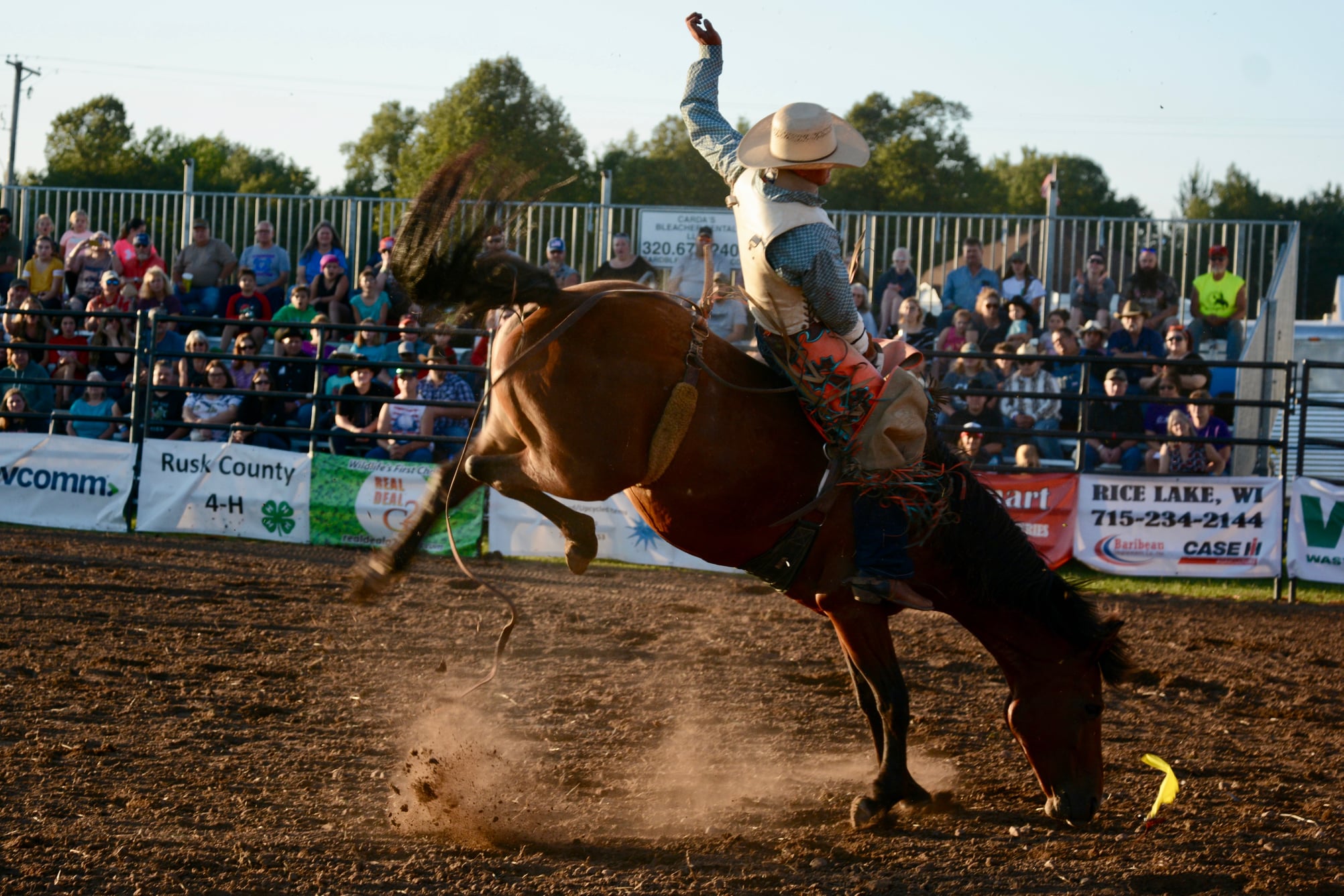 Rusk County Junior Fair PRCA Rodeo Rusk County Wisconsin Rusk