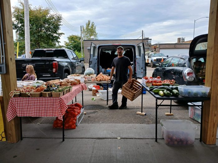 Farmers Market Vendor Male