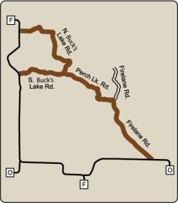 Rustic Road Map