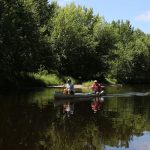 Canoeing on the Thornapple River