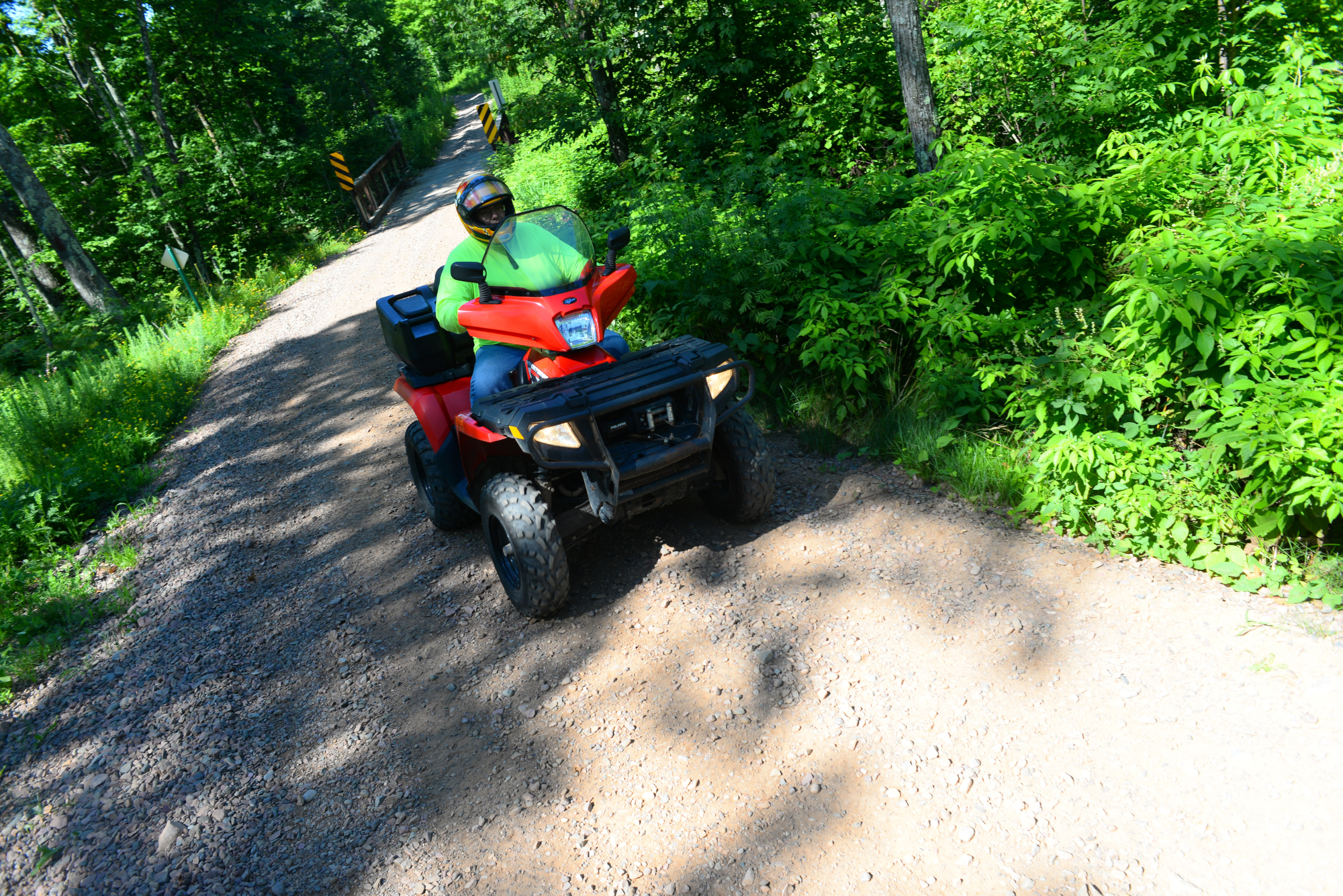 atving blue hills rusk county wisconsin